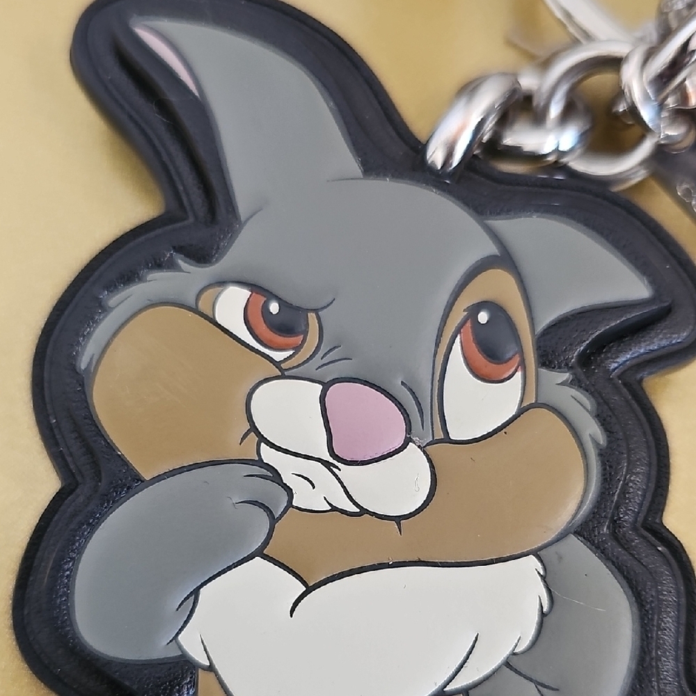 Disney x Coach Thumper Bag Charm NWT - Picture 3 of 5